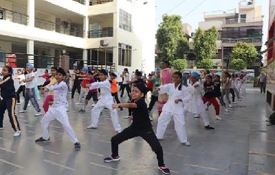 Karate Workshop at GHPS, Fateh Nagar by Mr. Bobby Singh 